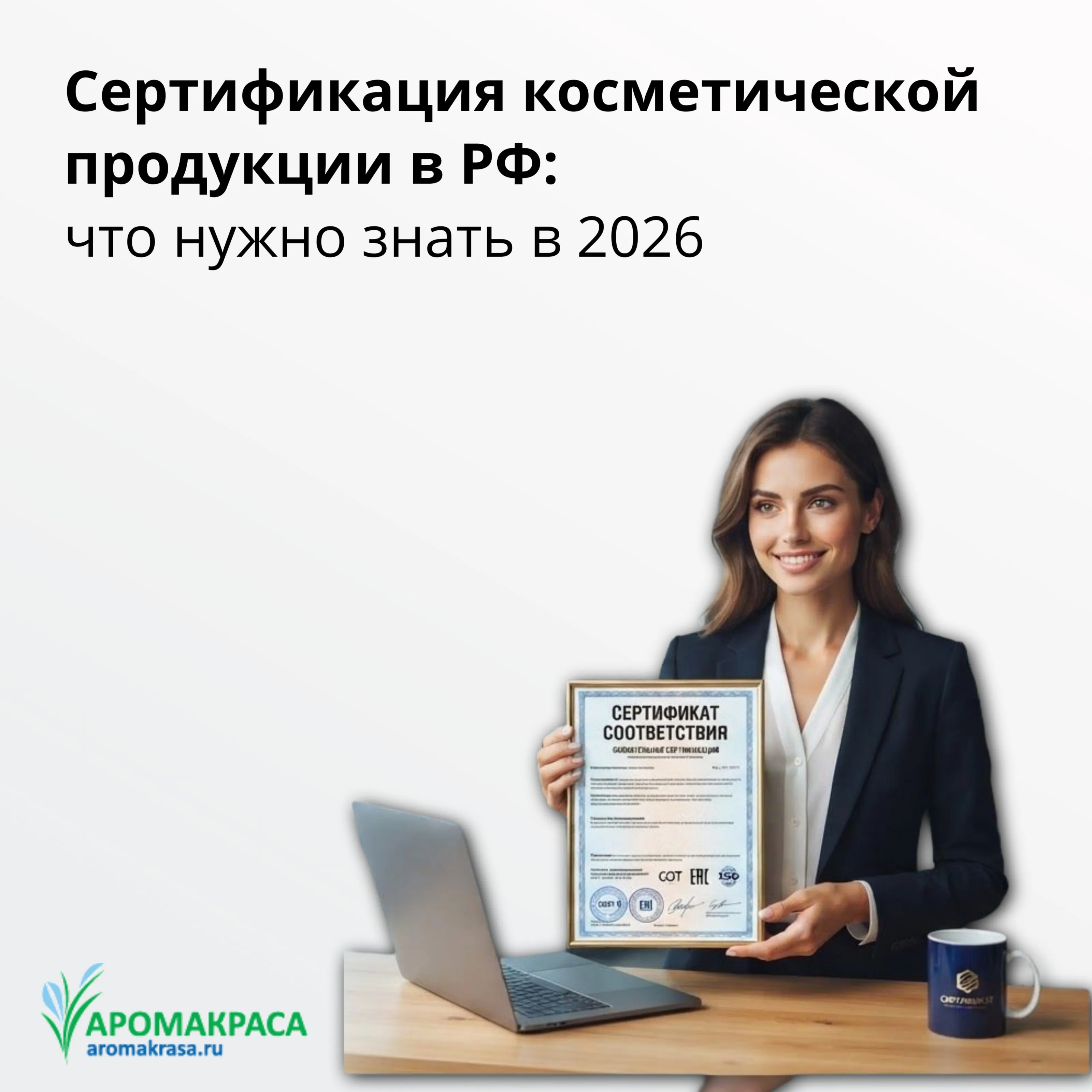 Сертификация косметической продукции в РФ в 2026 году
