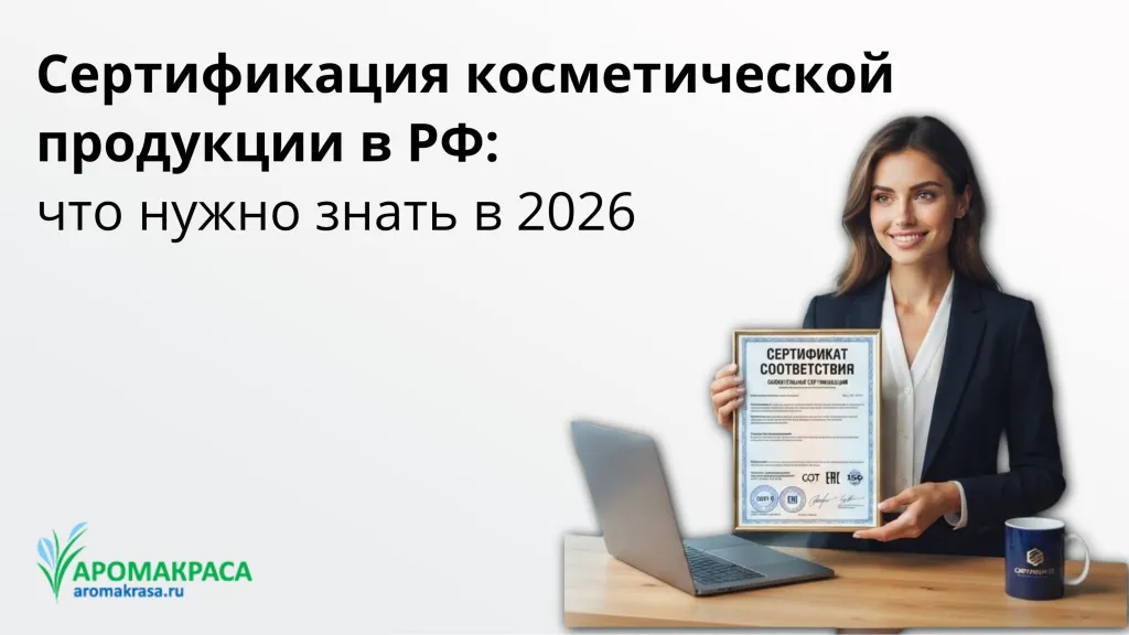 Сертификация косметической продукции в России в 2026 году